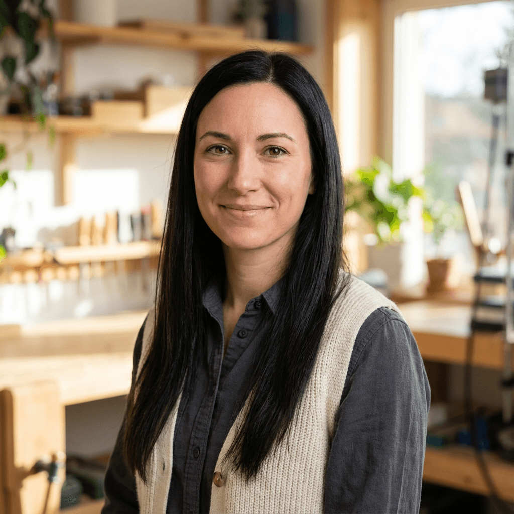 Angela Martinez, cleaning services owner